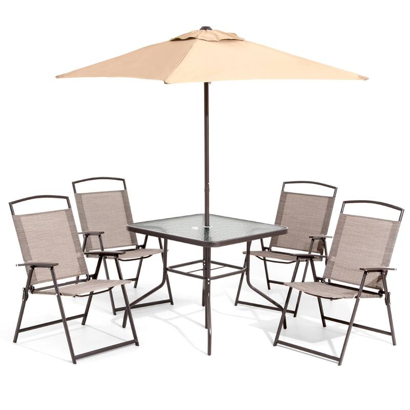 VredHom Outdoor 6-Piece Patio Dinning Set - N/A