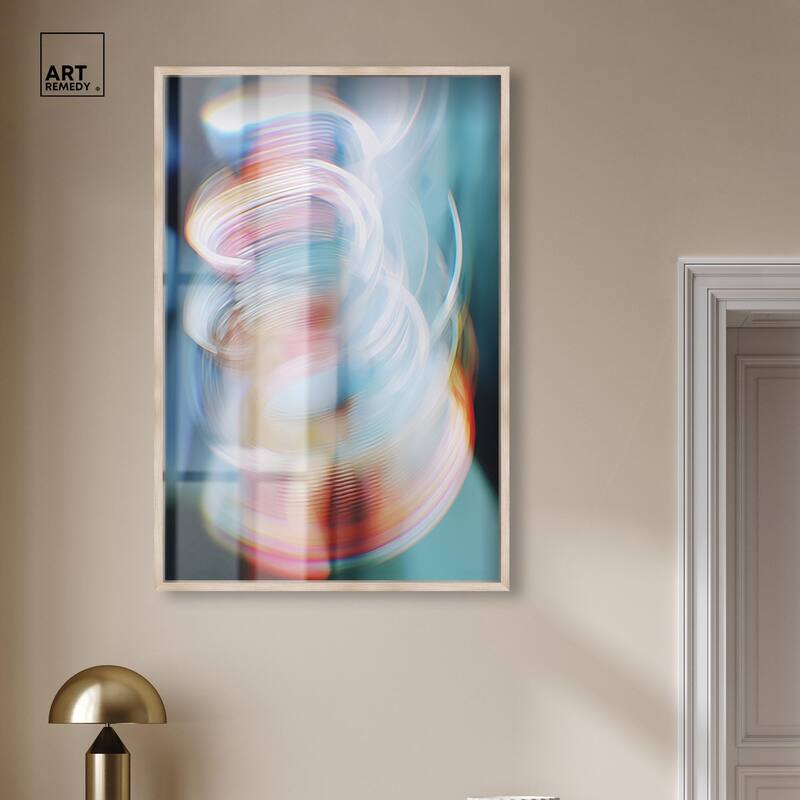 Swirling Light II Shadowbox by Art Remedy