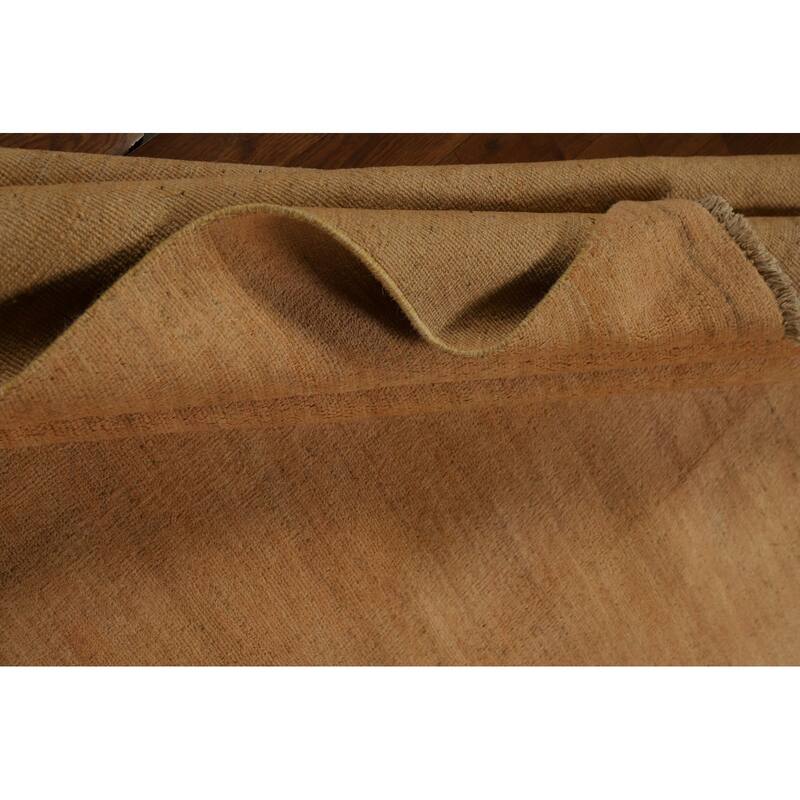 Contemporary Gabbeh Oriental Area Rug Tribal Hand-Knotted Wool Carpet - 5'6" x 7'10"