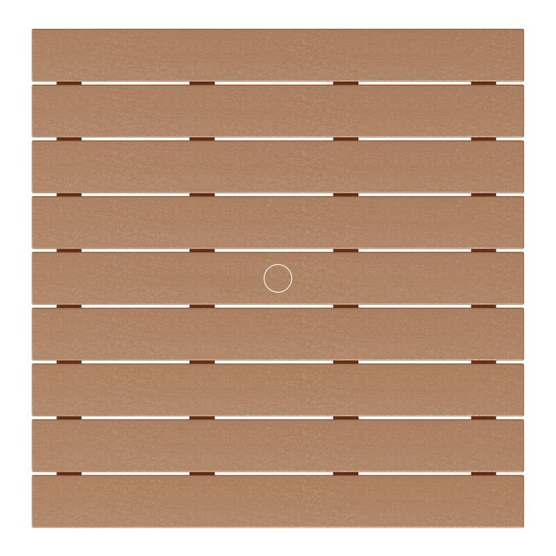 Laguna Outdoor Poly Adirondack 31" Square Coffee Table