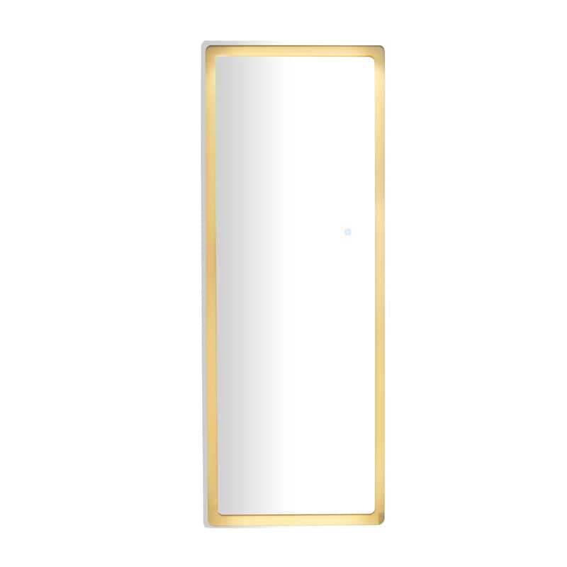 Glass Anti Fog Mirror with LED Light - Silver - Roche River Decor