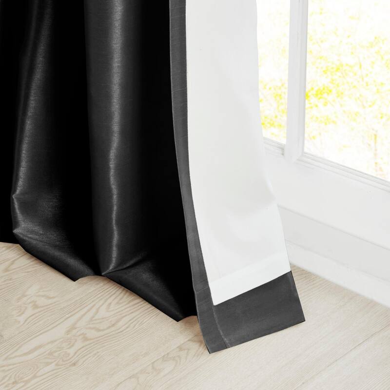 Twist Tab Total Blackout Window Curtain Panel