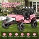 preview thumbnail 24 of 34, EROMMY 24V 2-Seater Ride-On Truck for Kids, 4WD Electric Car with Remote, Lights & Music