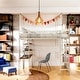 preview thumbnail 2 of 44, Full Size Metal Loft Bed with 2 Shelves and one Desk,Space-Saving Design Sturdy Metal Loft Bed