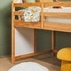 preview thumbnail 7 of 31, Walker Edison Wood Low Loft Bed