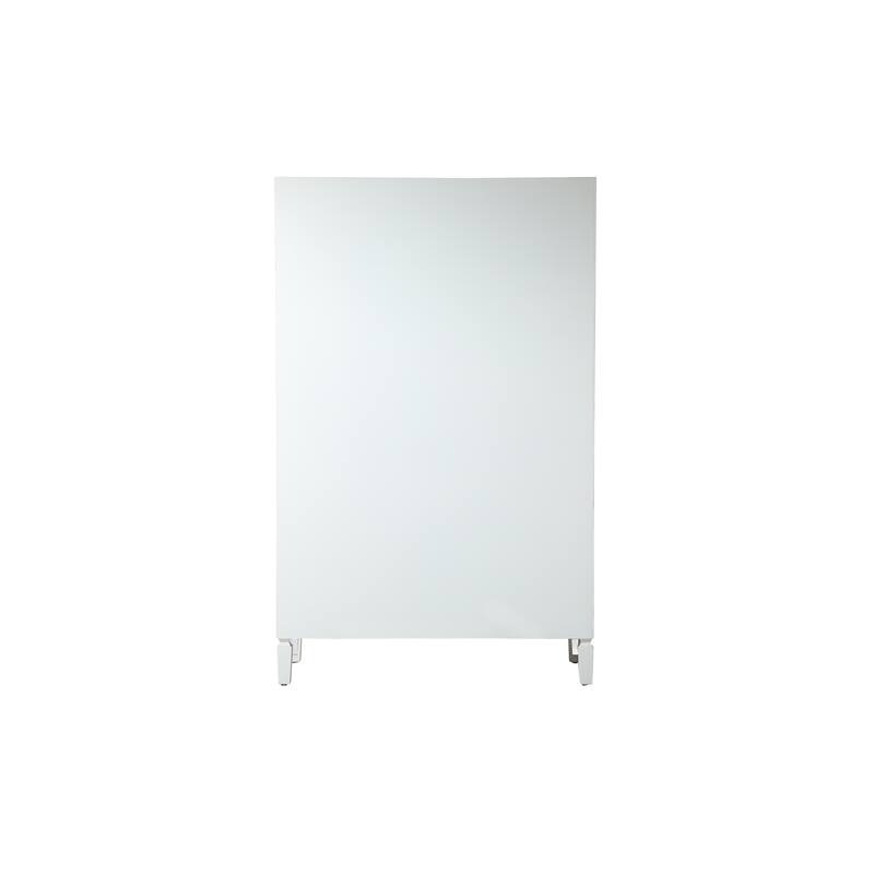 Mirrored Armoire with Drawers