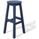 preview thumbnail 33 of 97, Laguna Hdpe All Weather Outdoor Patio 29" Round Bar Stool