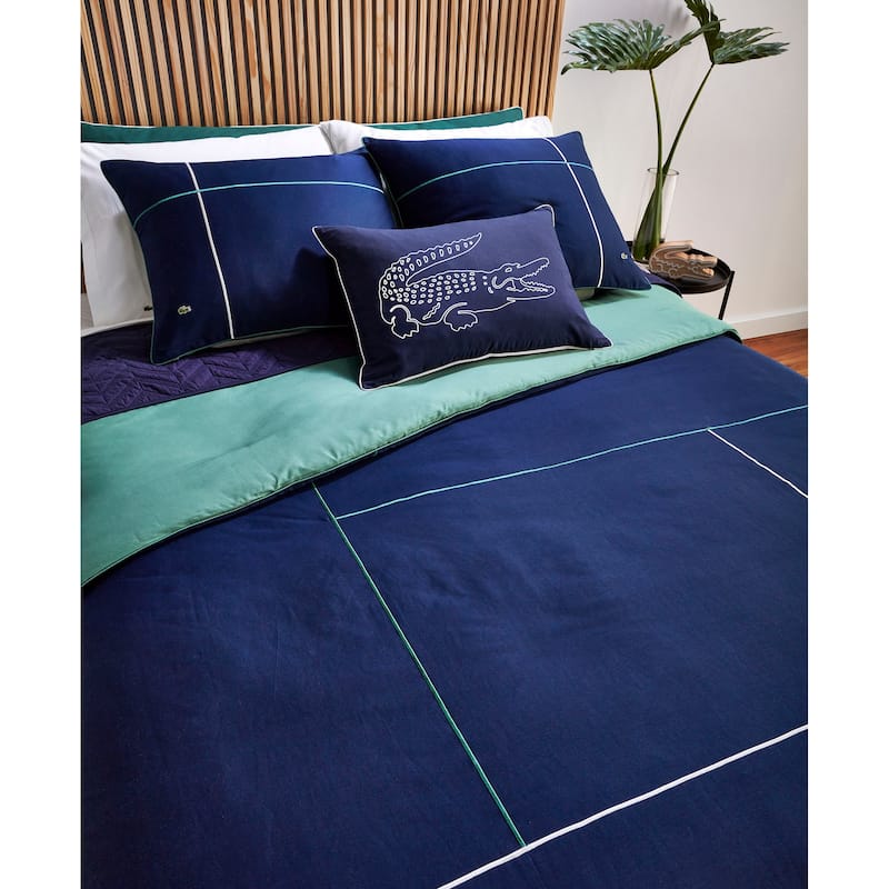 Lacoste Court Lines Comforter Set