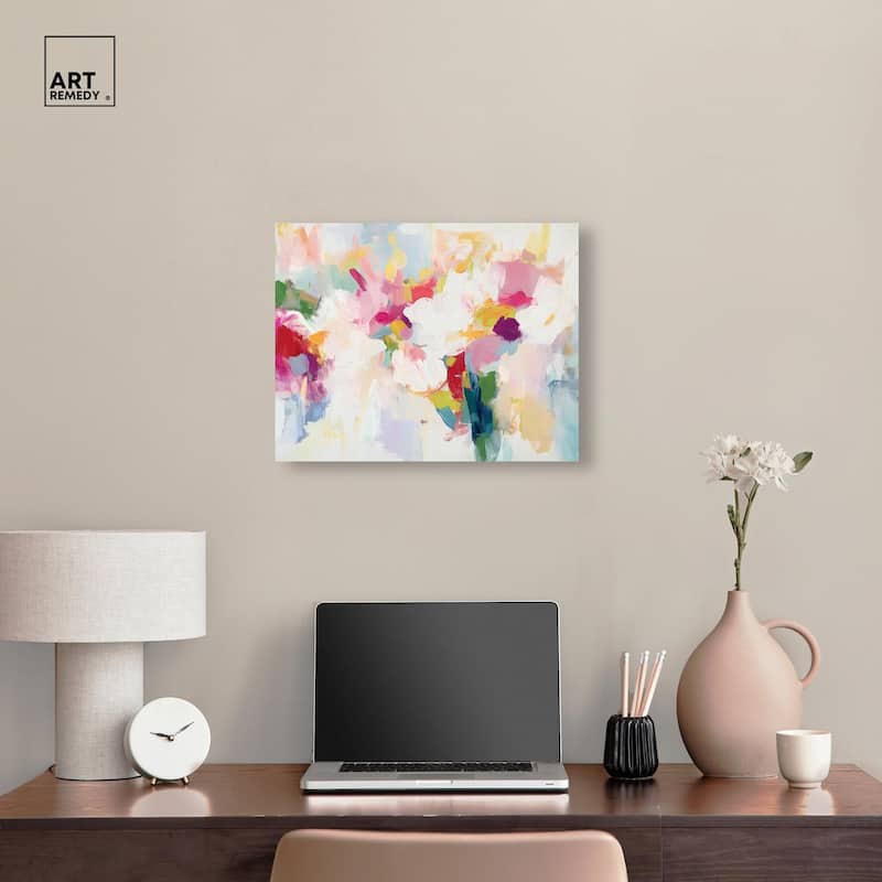 Saturated Colors I Canvas by Art Remedy, Gallery Wrapped