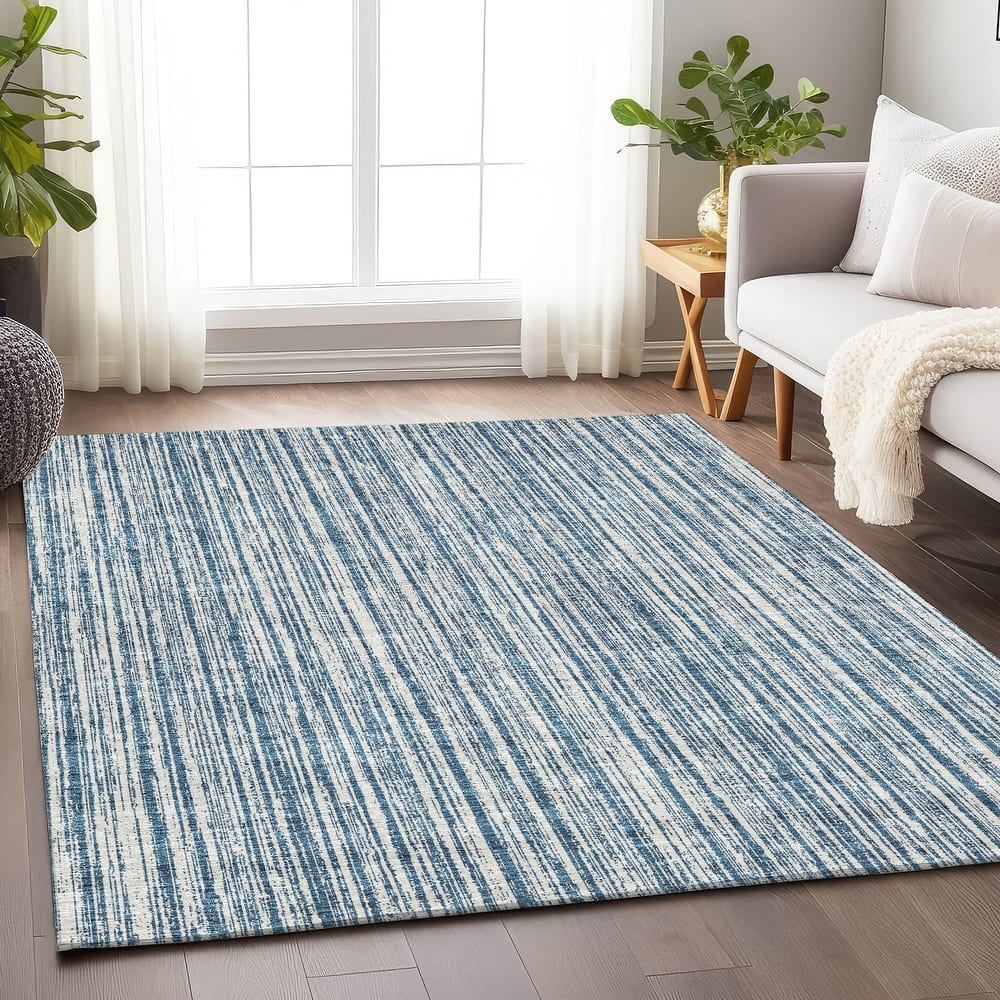 Premium Washable Super Soft Striped Mayfield Rug