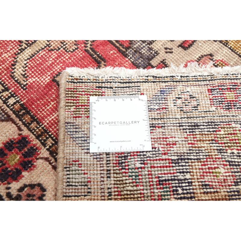 ECARPETGALLERY Hand-knotted Antalya Vintage Red Wool Rug - 9'7 x 12'8