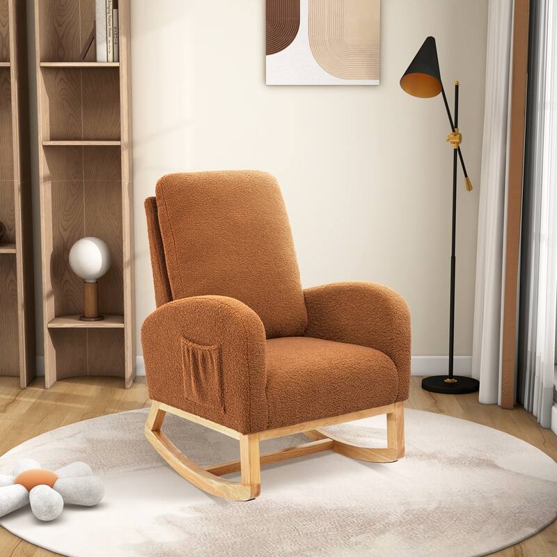 Rocking Chair for Nursery - Brown