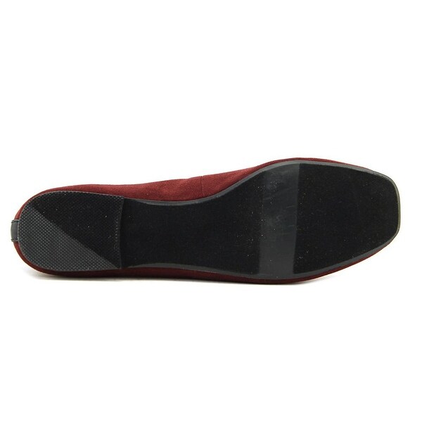 burgundy shoes women's flats