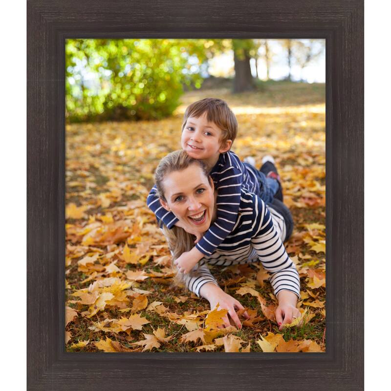 Sloped Picture Frame, Photo Frame - 20x24 - Sloped Espresso