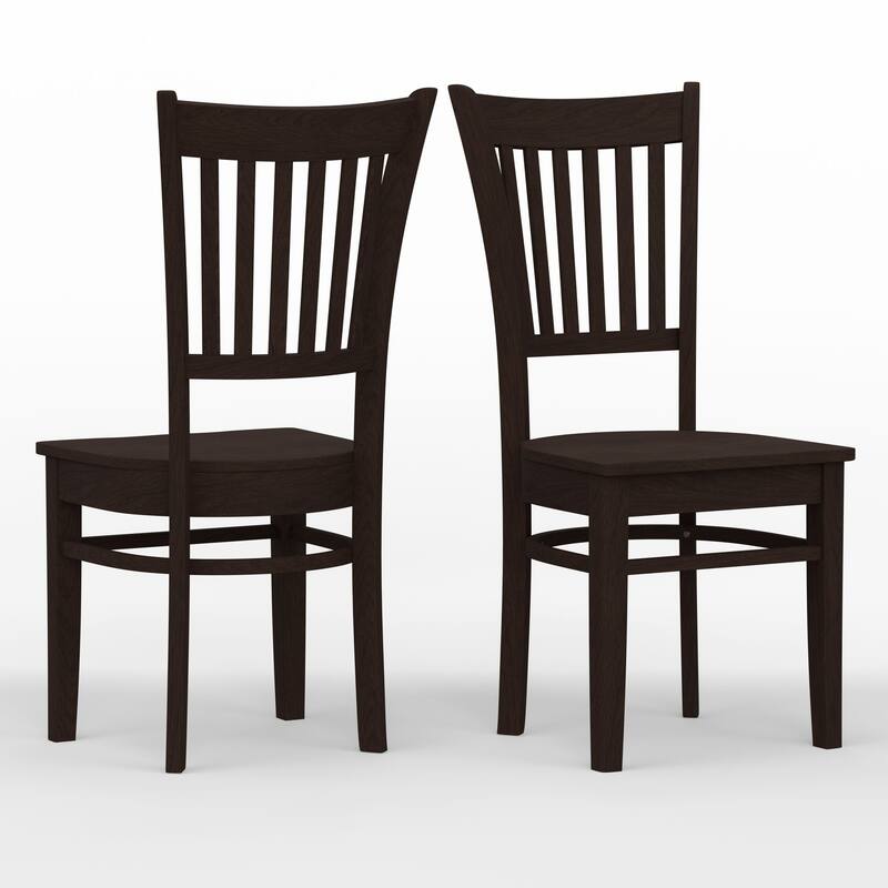 3-Piece Dining Set, 42" Round Drop-Leaf Table and Spindle Chairs