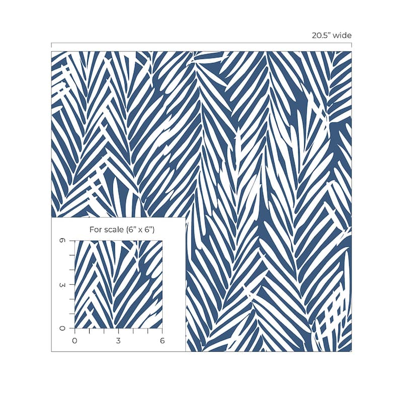Stacy Garcia Home Mod Palm Peel and Stick Wallpaper