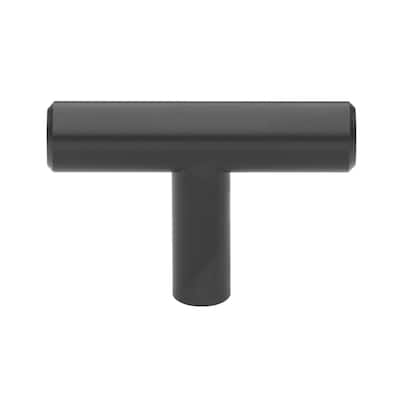 GlideRite 10-Pack 2-inch Solid Steel Cabinet T-Knob