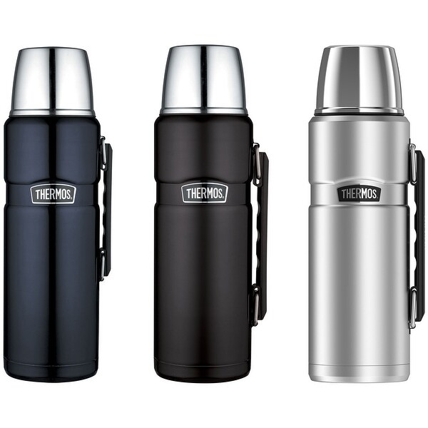 Thermos 40 oz. Stainless King Vacuum Insulated Stainless Steel Beverage Bottle - 40 oz.
