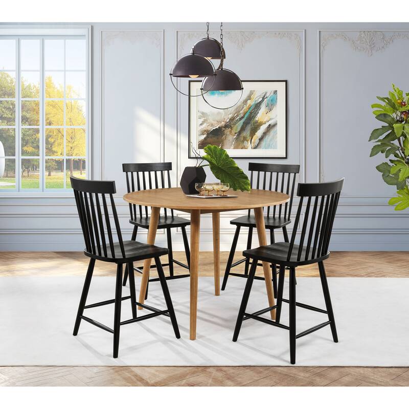Andrews 5-piece Round Counter Height Dining Set