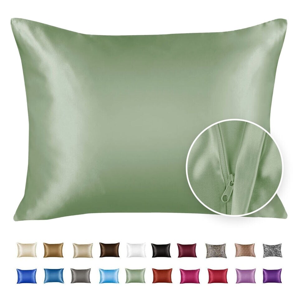 Bed bath & beyond satin pillowcases hotsell