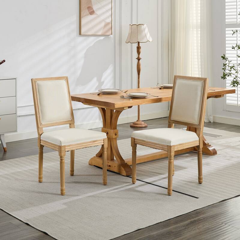 French Decor Chairs Set of 2 for Living Room
