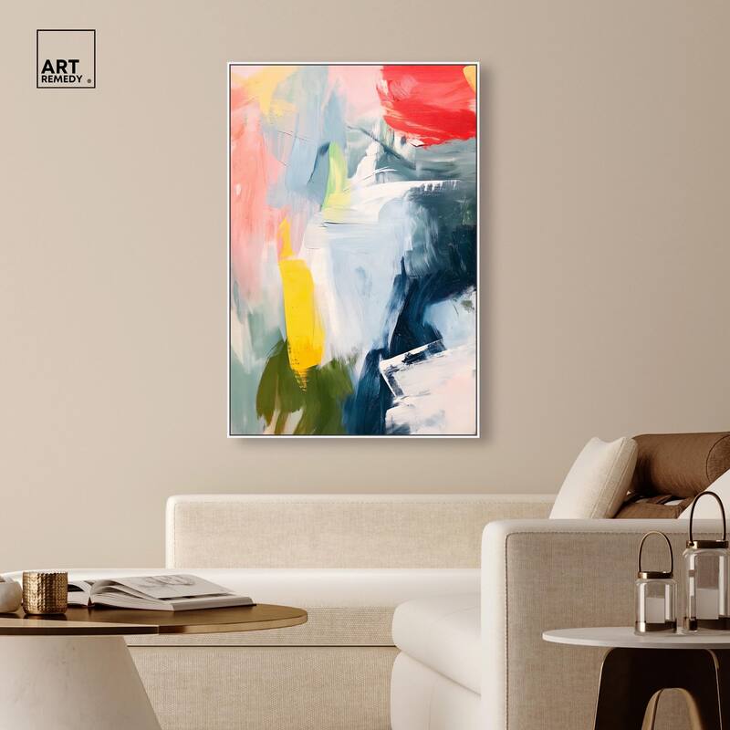 Confetti Storm Canvas by Art Remedy