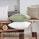 preview thumbnail 3 of 55, Deconovo Faux Linen Throw Pillow Covers 2 PCS(Cover Only)