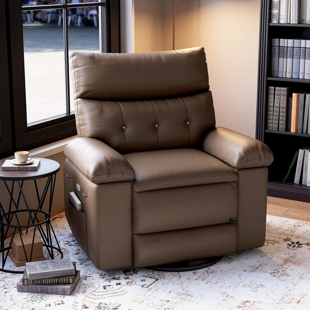 Oversized Recliner Sofa Chair with Massage for Living Room Bedroom