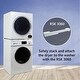 preview thumbnail 9 of 14, Equator 110V Compact Laundry Centre 1.6 cf Washer+3.5 cf Digital Sensor Dry