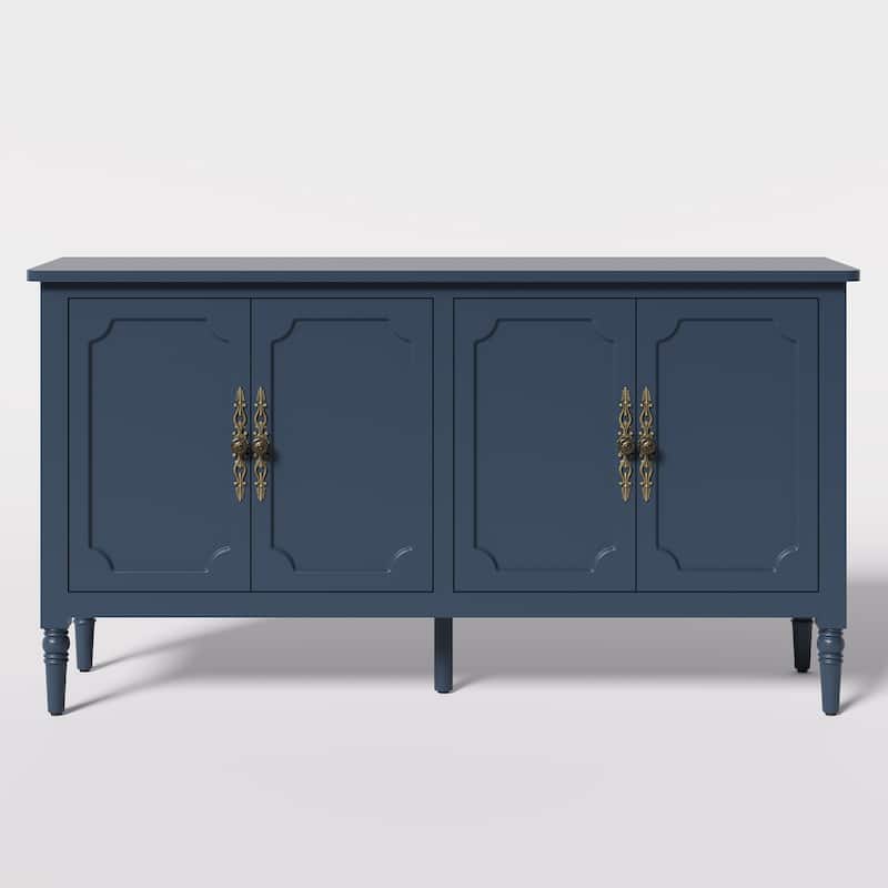 58'' Accent Cabinet with 4 Doors
