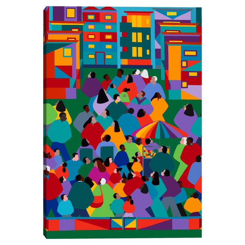 We The People I by Synthia SAINT JAMES Canvas Art Print