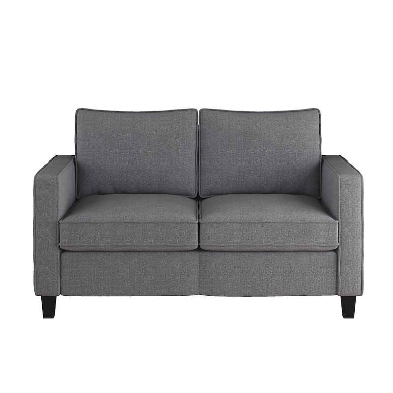 Georgia Upholstered 2 Seater Loveseat Sofa