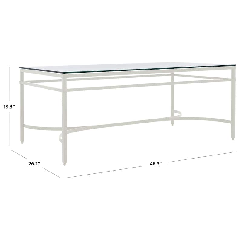 SAFAVIEH Home Abelard Cocktail Table - 48"W x 26"D x 20"H