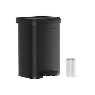 13-Gallon Stainless Steel Trash Can - Bed Bath & Beyond - 39679952