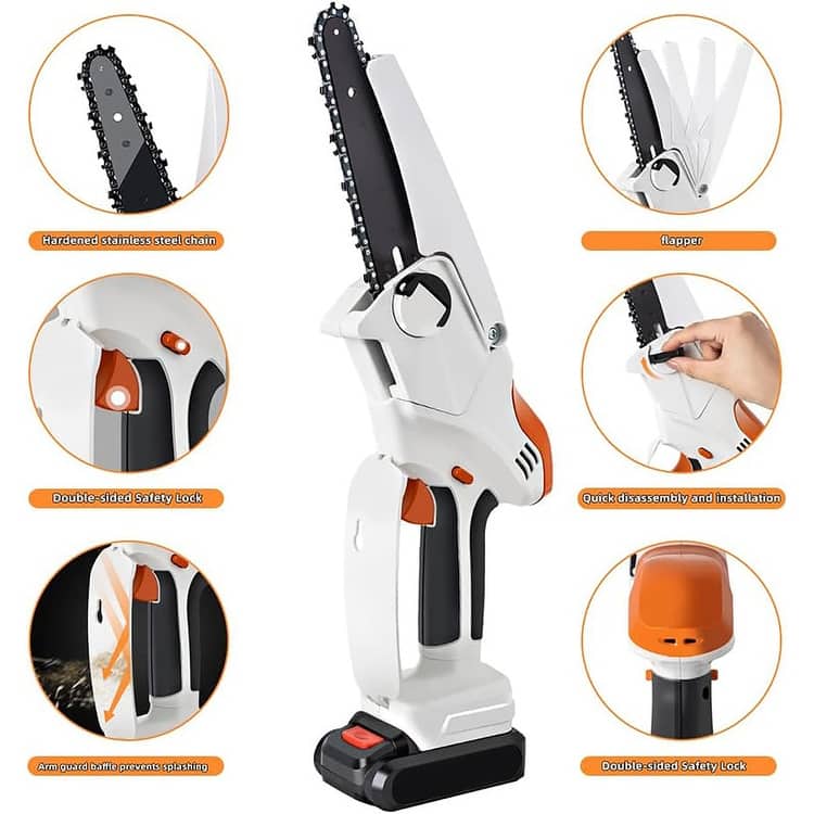 Mini Chainsaw Cordless