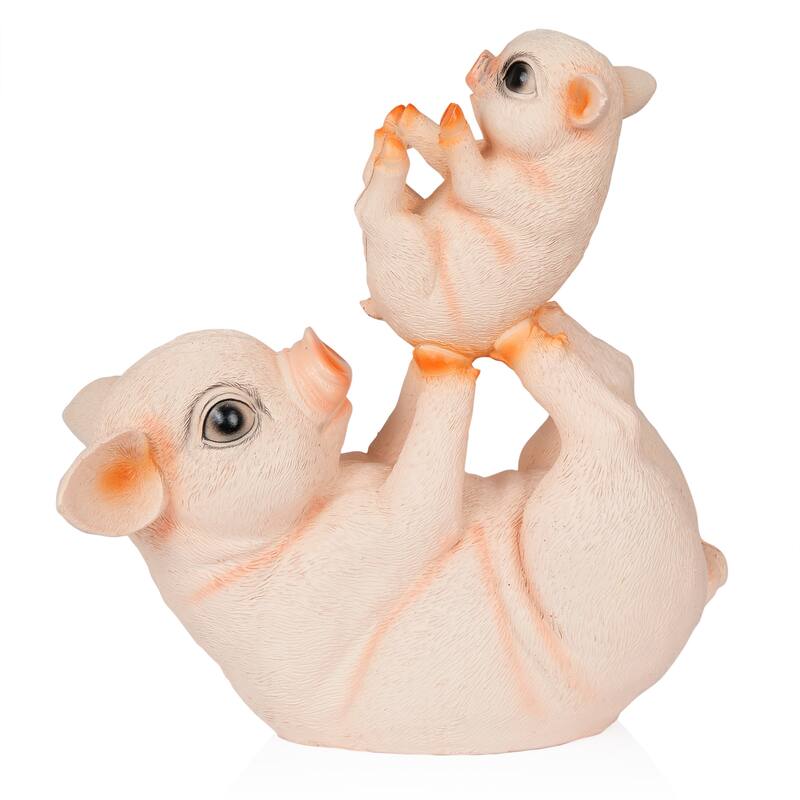 Playful Pigs Statue