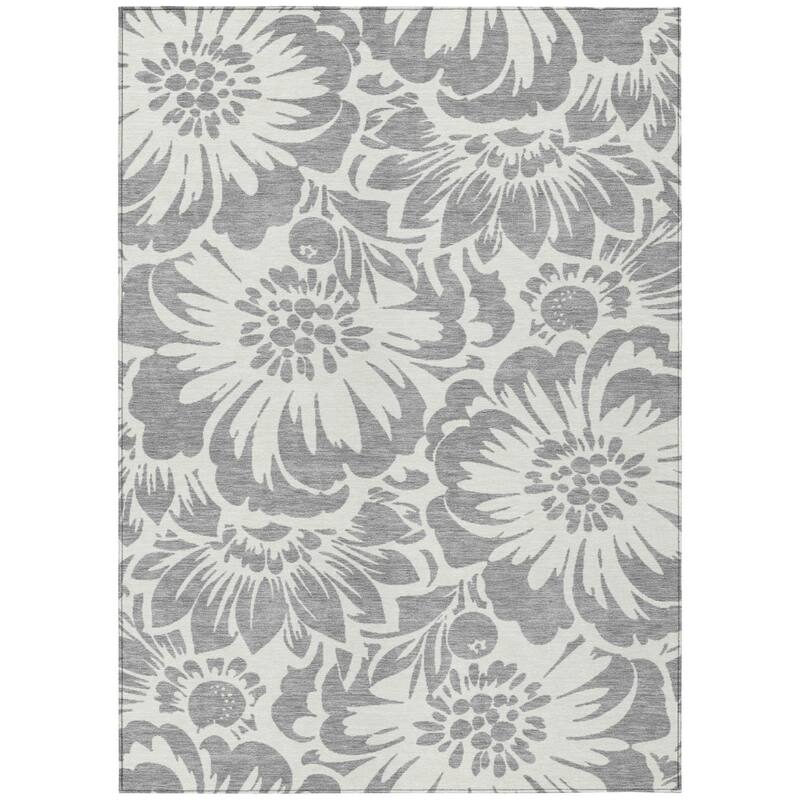 Cari Botanic Elegance Weather Resistant Timeless Fusion Outdoor Rug