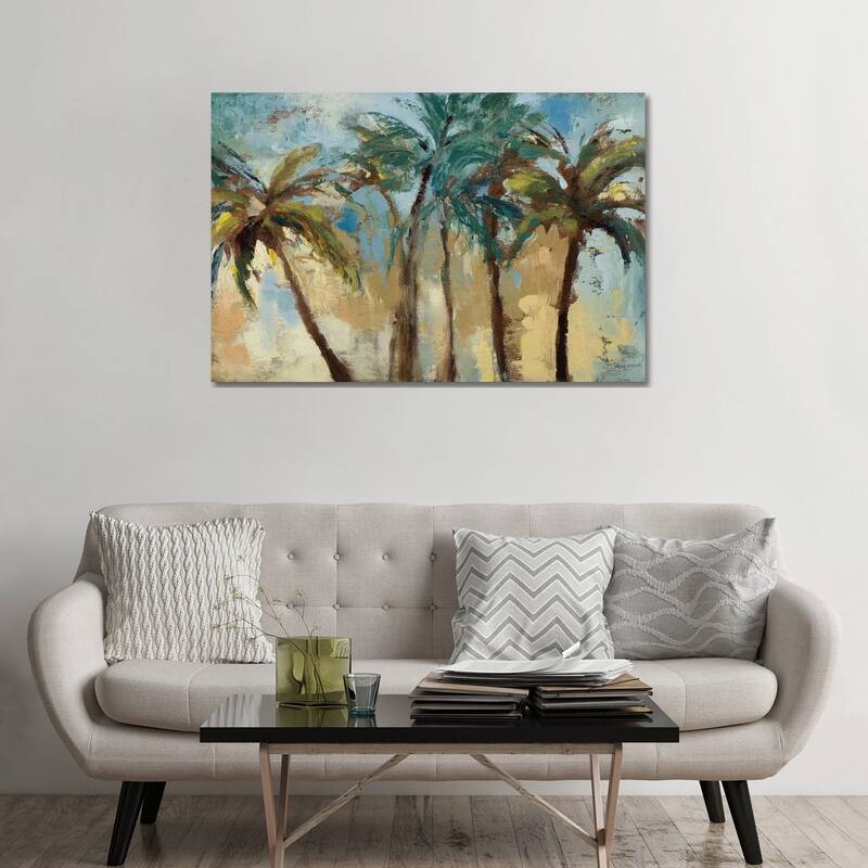 iCanvas "Island Morning Palms" by Lanie Loreth Canvas Print - 32x48x1.5