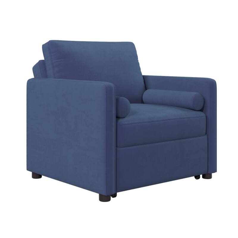 3 in 1 Convertible Sleeper Chair with Adjustable Backrest