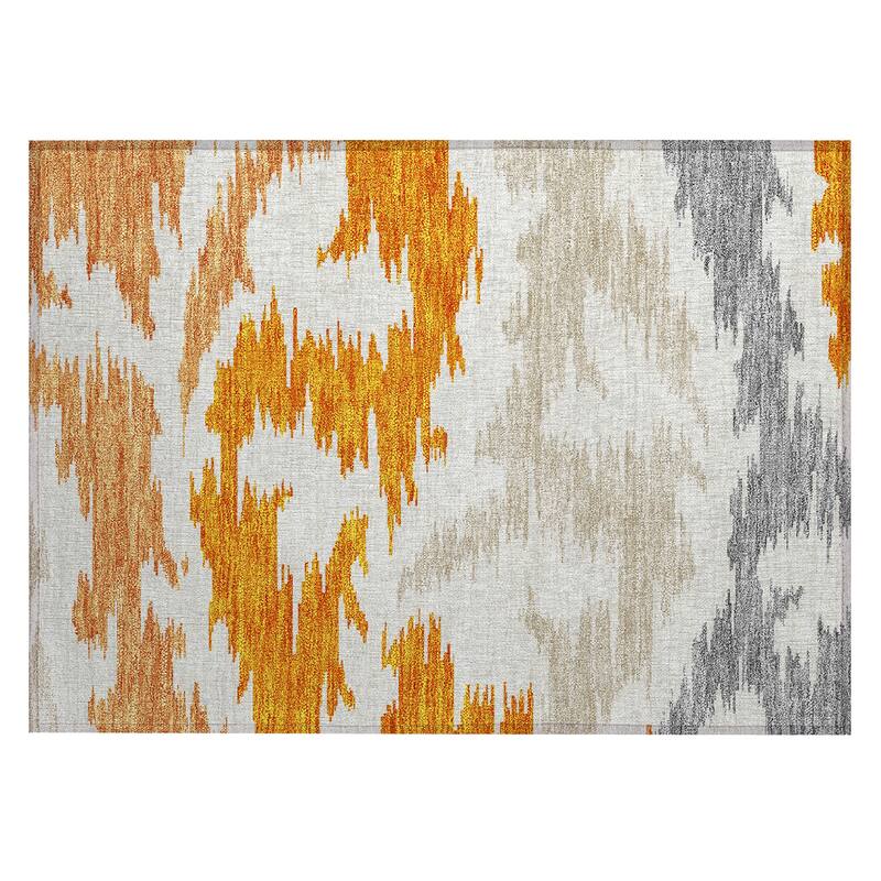 Machine Washable Indoor/ Outdoor Chantille Global Boho Rug