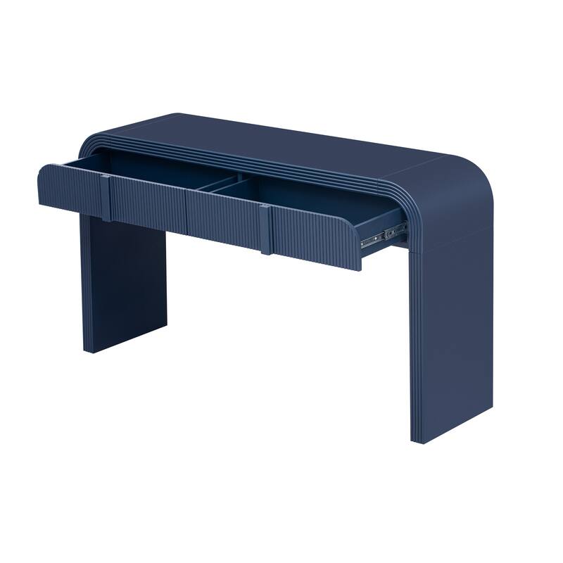 Unique Modern Rounded Silhouette Console Table