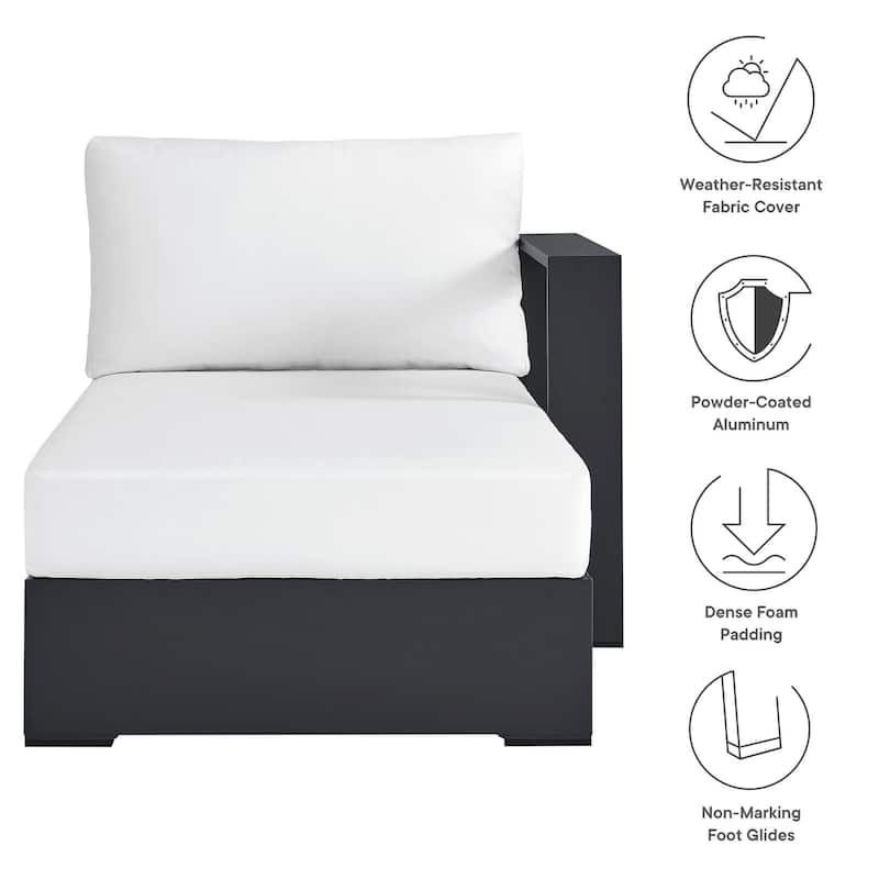 Tahoe Patio Aluminum Modular Right-Facing Chaise Lounge
