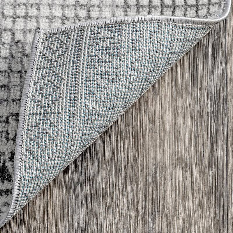 Nuloom Mosaic Tribal Stripes Solid Area Rug