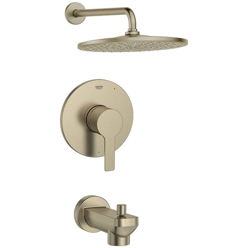 Grohe 10 252 4 Lineare Tub and Shower Trim Package with 1.75 GPM