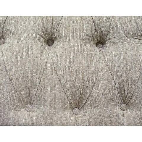 Best Master Furniture Landry Tufted Upholstered Loveseat