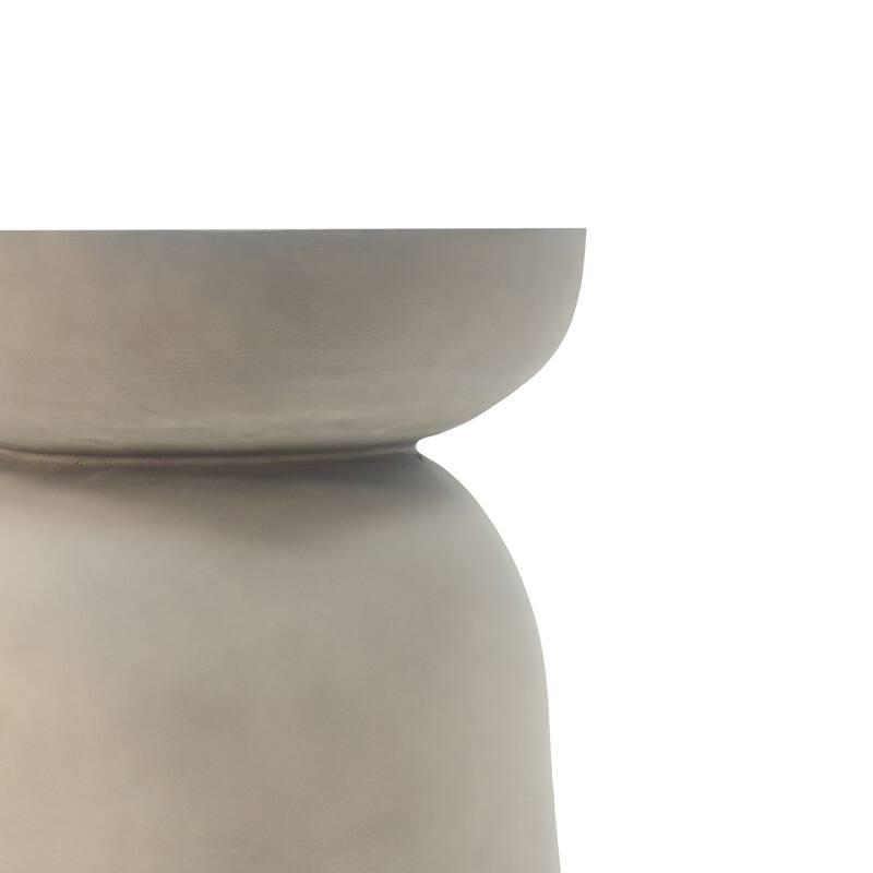 Christopher Knight Home -Outdoor Ava Chic Concrete Accent Table