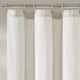 Lush Decor Two-tone Linen Button Shower Curtain