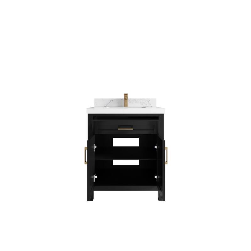 Willow Collections 30 in. W x 22 in. D Cambridge Single Sink Bathroom Vanity with Countertop