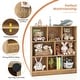 preview thumbnail 10 of 18, Costway 8-Cube Bookcase 41" Wooden Toy Storage Organizer for Kids - See Details