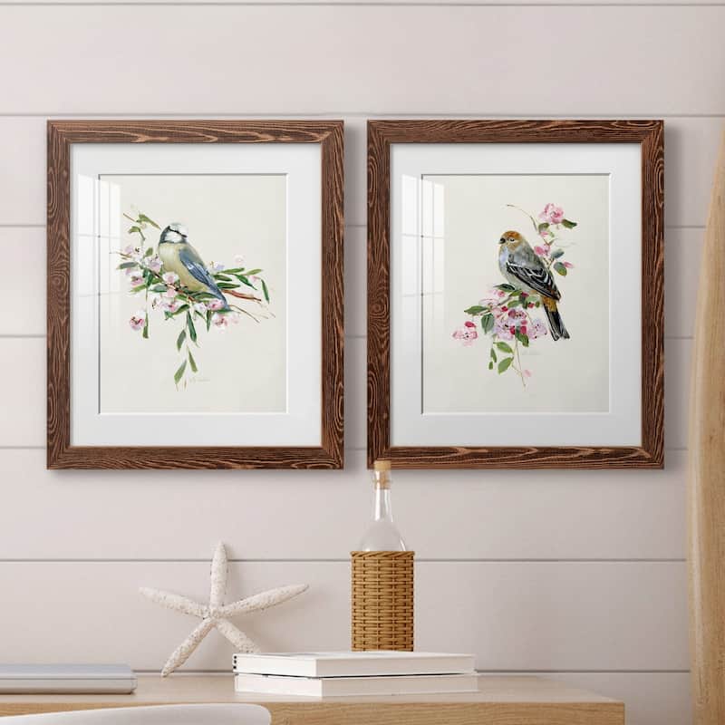 Spring Song Blue Bird-Premium Framed Print - Ready to Hang